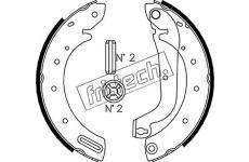 Sada brzdových čelistí fri.tech. 1067.188