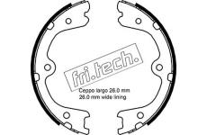 Sada brzdových čelistí, parkovací brzda fri.tech. 1067.201
