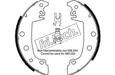 Sada brzdových čelistí fri.tech. 1079.187