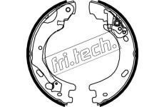 Sada brzdových čelistí, parkovací brzda fri.tech. 1092.313