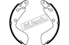 Sada brzdových čelistí fri.tech. 1111.240
