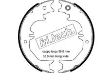 Sada brzdových čelistí, parkovací brzda fri.tech. 1115.329