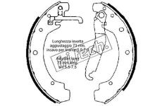 Sada brzdových čelistí fri.tech. 1124.277