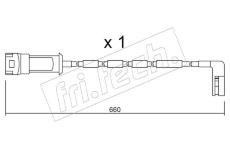 Vystrazny kontakt, opotrebeni oblozeni fri.tech. SU.082