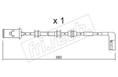 Vystrazny kontakt, opotrebeni oblozeni fri.tech. SU.093