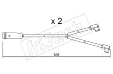 Vystrazny kontakt, opotrebeni oblozeni fri.tech. SU.174K