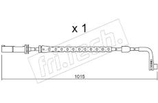 Vystrazny kontakt, opotrebeni oblozeni fri.tech. SU.221