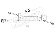 Vystrazny kontakt, opotrebeni oblozeni fri.tech. SU.245K