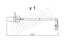 Vystrazny kontakt, opotrebeni oblozeni fri.tech. SU.291