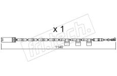 Vystrazny kontakt, opotrebeni oblozeni fri.tech. SU.325