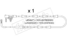 Vystrazny kontakt, opotrebeni oblozeni fri.tech. SU.389