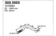 Výfuková trubka ASSO 505.5005