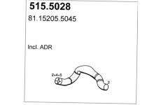 Výfuková trubka ASSO 515.5028