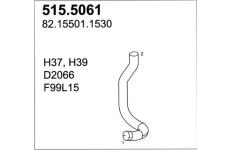 Výfuková trubka ASSO 515.5061