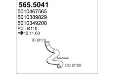 Výfuková trubka ASSO 565.5041