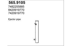 Výfuková trubka ASSO 565.9105