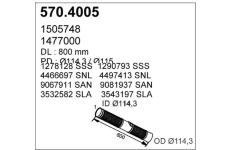 Prużný díl výfuku ASSO 570.4005