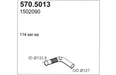 Výfuková trubka ASSO 570.5013