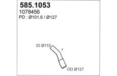 Výfuková trubka ASSO 585.1053
