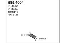 Prużný díl výfuku ASSO 585.4004