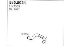 Výfuková trubka ASSO 585.5024