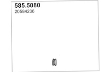 Výfuková trubka ASSO 585.5080