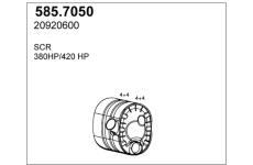 Stredni-/zadni tlumic vyfuku ASSO 585.7050