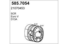 Stredni-/zadni tlumic vyfuku ASSO 585.7054