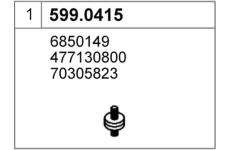 Montazni sada, tlumic vyfuku ASSO 599.0415