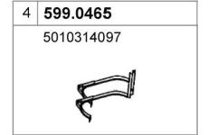 Montazni sada, tlumic vyfuku ASSO 599.0465