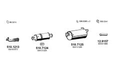 Výfukový systém ASSO ART4233