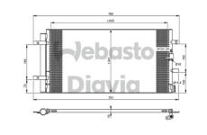 Kondenzátor, klimatizace WEBASTO 82D0226294MA