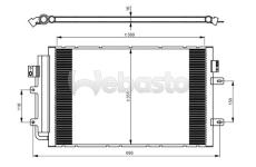 Kondenzátor, klimatizace WEBASTO 82D0226299MA