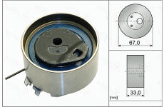 Napínací kladka, ozubený řemen AUTEX 654854