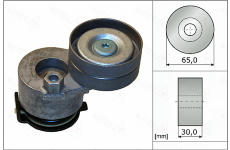 Napínák, žebrovaný klínový řemen AUTEX 655118