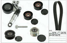 Sada žebrovaných klínových řemenů AUTEX 702882