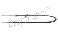 Tažné lanko, parkovací brzda TOPRAN 104 348