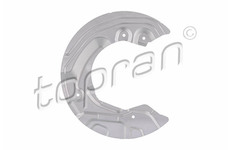Ochranný plech proti rozstřikování, brzdový kotouč TOPRAN 503 001