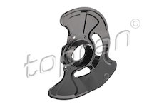 Ochranný plech proti rozstřikování, brzdový kotouč TOPRAN 409 523