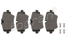 Sada brzdových destiček, kotoučová brzda TOPRAN 503 574