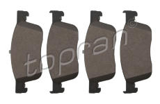 Sada brzdových destiček, kotoučová brzda TOPRAN 724 043