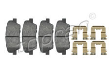 Sada brzdových destiček, kotoučová brzda TOPRAN 821 153