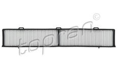 Filtr, vzduch v interiéru TOPRAN 500 672