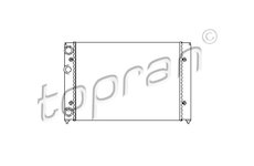 Chladič, chlazení motoru TOPRAN 103 985
