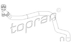 Hadice chladiče TOPRAN 112 020