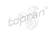 Držák, výfukový systém TOPRAN 108 730