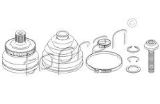 Sada kloubů, hnací hřídel TOPRAN 109 397