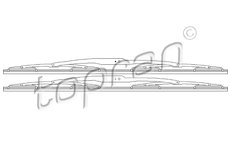 List stěrače TOPRAN 207 136