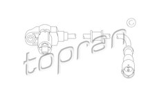 Snímač, počet otáček kol TOPRAN 207 449