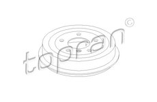 Brzdový buben TOPRAN 500 978